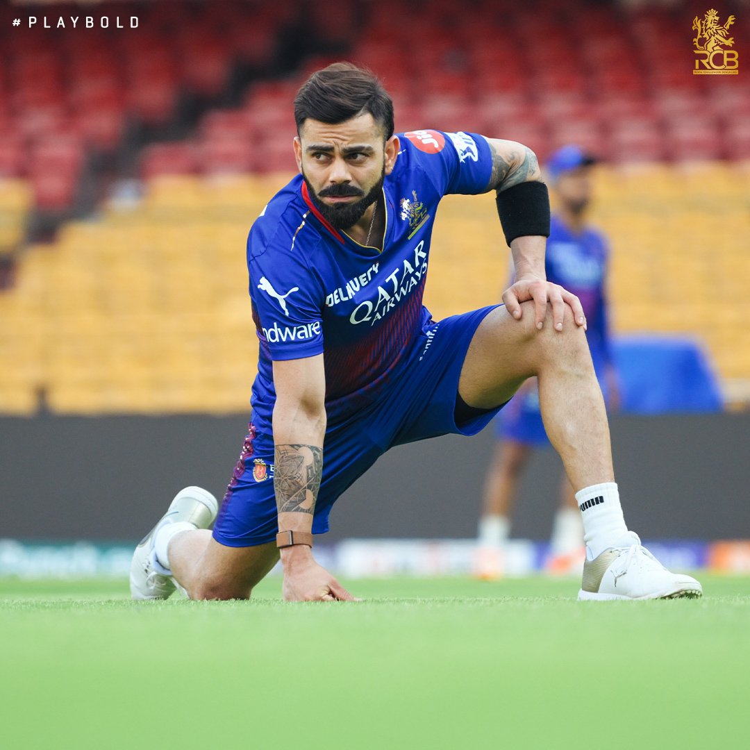 Loading his gun
Ready to pull the trigger when the time comes! 
EXCITED 😯to watch #RCBvsGT live match at #chinnaswamystadium #Bengaluru

#rcb #RoyalChallengersBengaluru #ViratKohli #kohli #MatchDay #IPL2024live #IPLCricket2024 #IPLClicks