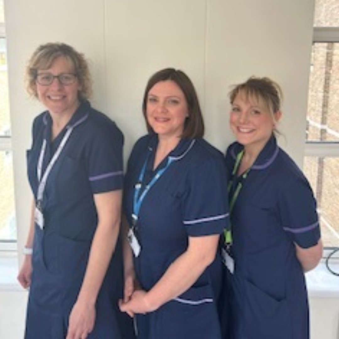 Meet our Heart Failure Nurses, Rebecca, Emma and Sarah. This #HeartFailureAwarenessWeek the team have been raising awareness of the common symptoms - fatigue, fighting for breath and fluid retention. 💕