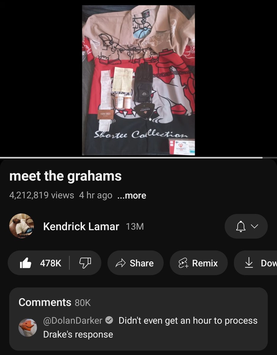This beef is much deeper than just rap at this point, Kendrick is genuinely wishing death on Drake. This track is fucking brutal.