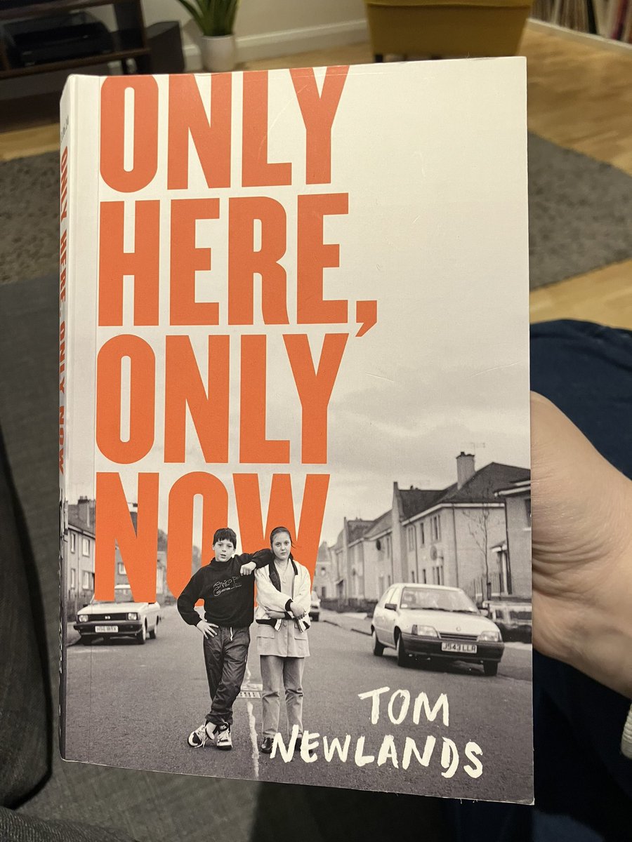 #OnlyHereOnlyNow by @tomnewlands_ - I came (at least partly) for the 90s nostalgia but I stayed for the unique voice and huge heart. Oh, Cora Mowat. So real and now tucked away in my heart. Highly recommend if you like slice of life fiction, with all the emotion that entails.