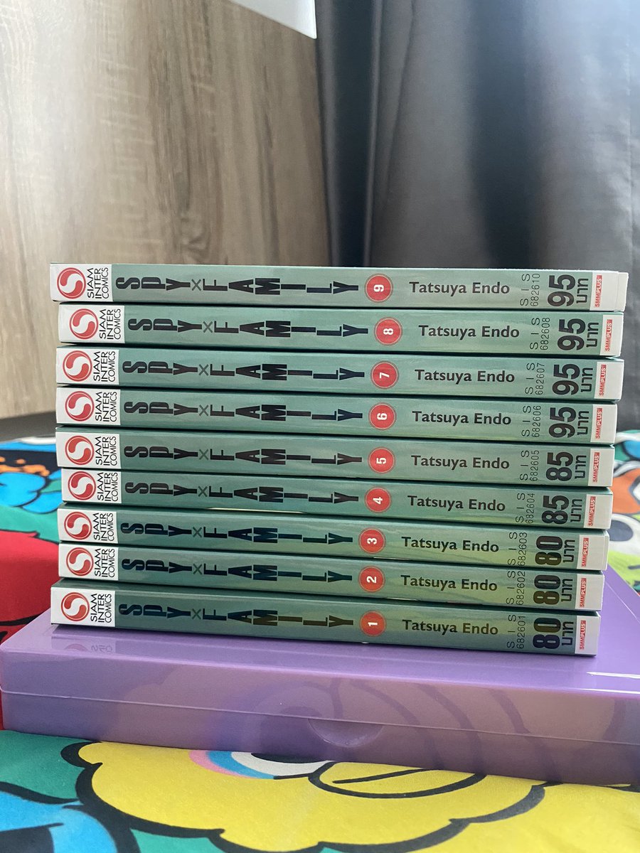 ส่งต่อ spy family 1-9 450 ส่งฟรี❤️
#มังงะ #ตลาดนัดมังงะ #ตลาดนัดอนิเมะ #ตลาดนัดสปายแฟม #สปายแฟมิลี่ #สปาย #อาเนีย #SPY_FAMILY #SPYfamily #SPYxFAMILY #ตลาดนัดspyfamily #ตลาดนัดSPYxFAMILY #มังงะมือสอง