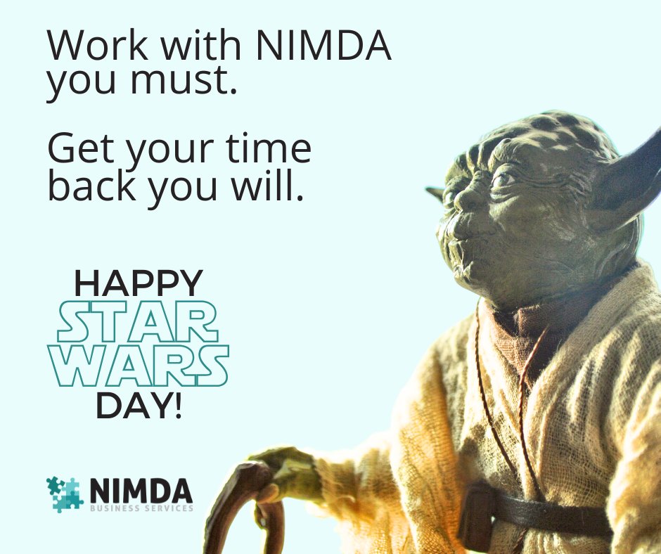 ⭐May the 4th be with you!⭐

You don't need to speak with a wise old Jedi to get your time back.

Give Wendy a call.
It's much easier.

#OneStopOrganiser #BusinessSupport #AdminSupport #TimeManagement #StarWarsDay