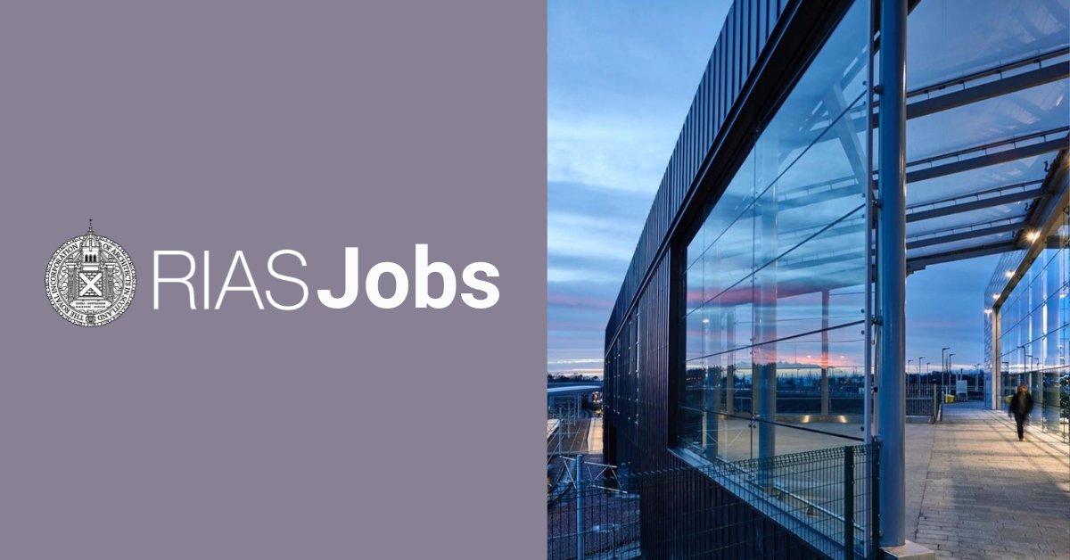 #RIASJOBS I IDP ARCHITECTS LLP are looking for an experienced Architect to join the team in #Glasgow. The candidate will have 5 years+ experience & will be responsible for architectural design, project management & contract admin. Closing Date: 10 May rias.org.uk/for-architects…