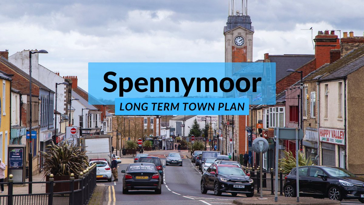 Don't miss the upcoming NEW drop-in events to find out more about Spennymoor Long Term Town Plan 👇 🗓️ Tuesday 7 May, 3pm – 7.30pm at Spennymoor Leisure Centre 🗓️ Saturday 25 May, 11am - 4pm at Spennymoor Vibrancy event in Spennymoor Market Place