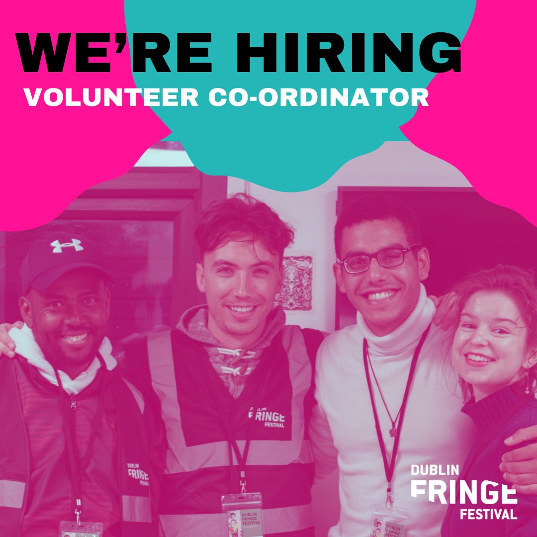 📢JOB ALERT📢 We are recruiting for a Volunteer Co-ordinator to join our team. If you're thrilled by ✨Supporting innovative arts ✨Empowering volunteers ✨Ensuring unforgettable experiences for audiences Then this role is for you! For full information: linktr.ee/dublinfringefe…