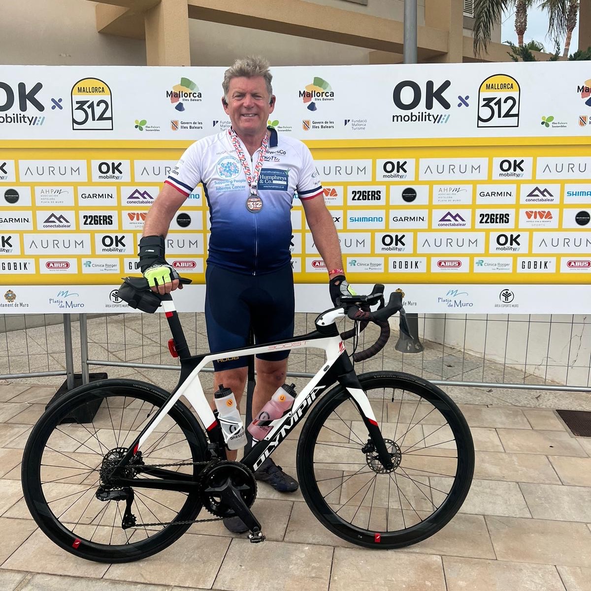 Over the last month, our board of trustees chair has been training hard for the Mallorca 312. This time last week, Nick was on his way to cycling further in one day than he had ever done before. Thank you so much to everyone that has donated and supported him. Well done, Nick 💙