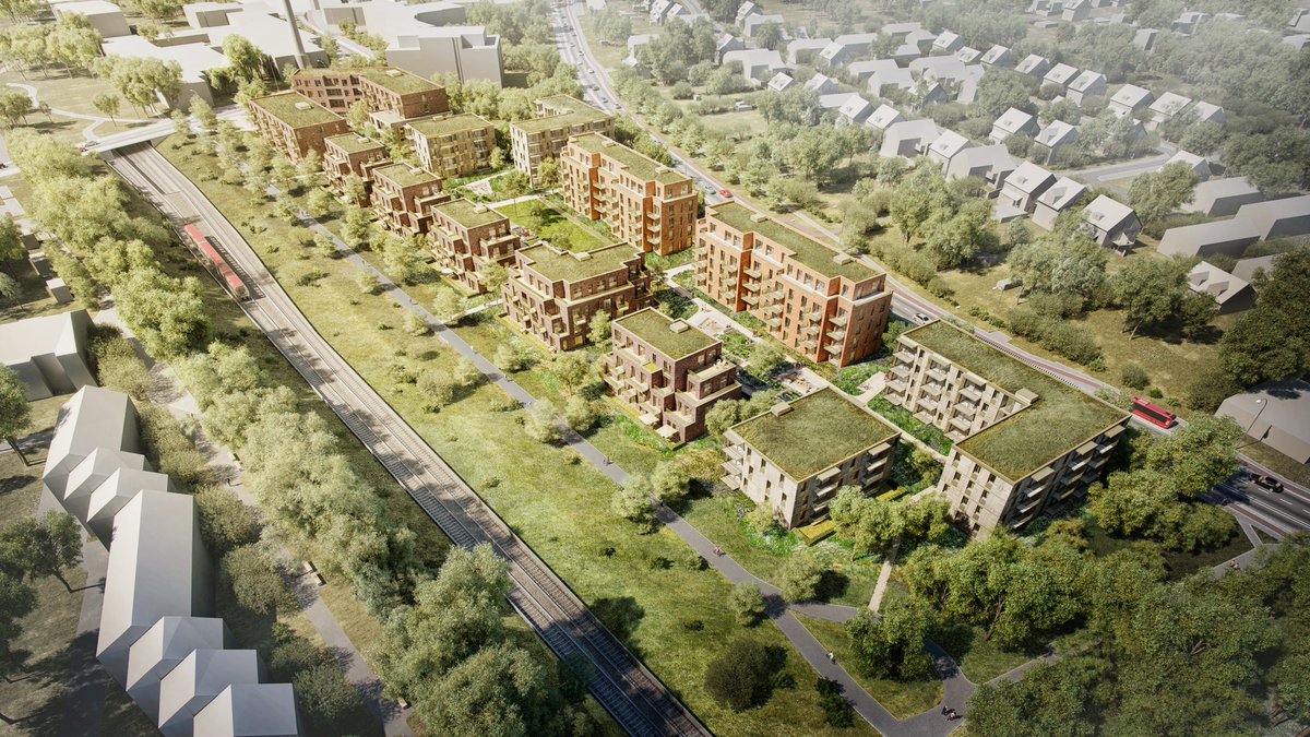 Bauträgerwettbewerb Ulzburgerstraße - paloh architekten - 2018 #ArchVIZ #3d #living rdt.ac/e1882