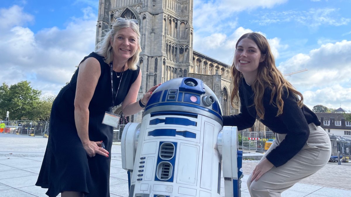 Celebrating May the 4th with Team BID! Make sure to check out the events happening across the city for #StarWarsDay on @VisitNorwich 🚀 #NorwichBiD #NorwichBusiness #NorwichEvent #Norwich