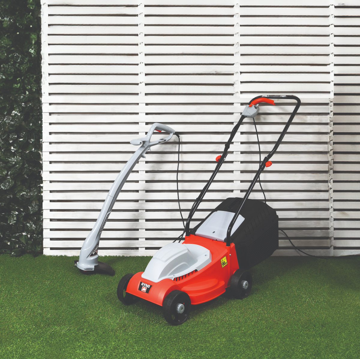 ☀️ BANK HOLIDAY OFFERS ☀️ 😍👉 Shop today & SAVE 25% OFF this Electric Mower and Trimmer Set, NOW LESS THAN £60! 🛒 BE QUICK TO SHOP! bit.ly/3QshLrJ