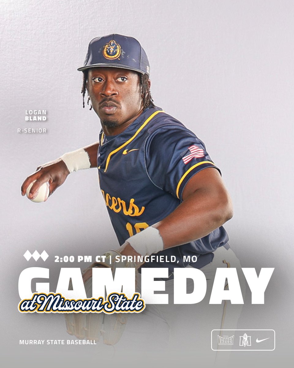 The rubber match is on‼️ 📍 Springfield, Mo. 🏟️ Hammons Field 🆚 Missouri State Bears ⏰ 2 p.m. CT 📻 t.ly/SzLoh 📊 t.ly/zhG5G #GoRacers🏇