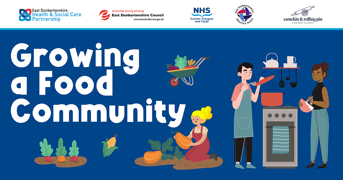 Do you have an idea for a community food project in East Dunbartonshire? There are grants of up to £1,000 and support available to help you set up. Applications need to be in by 2pm on Thursday 23 May 2024 For further information and to apply visit orlo.uk/4zuBC