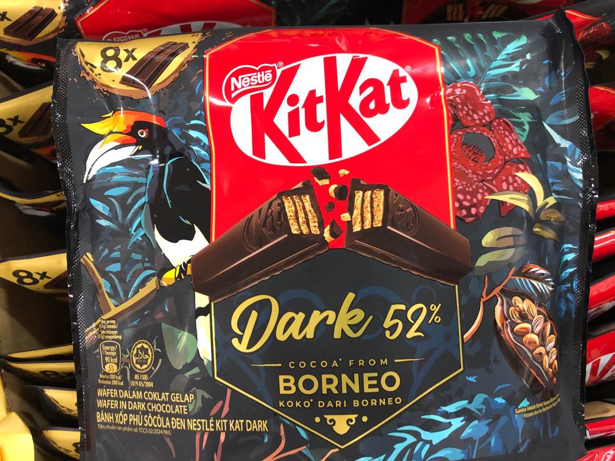 Nice ..... anyone tried this? 
I like dark choco ...
#Borneo #kitkatclub