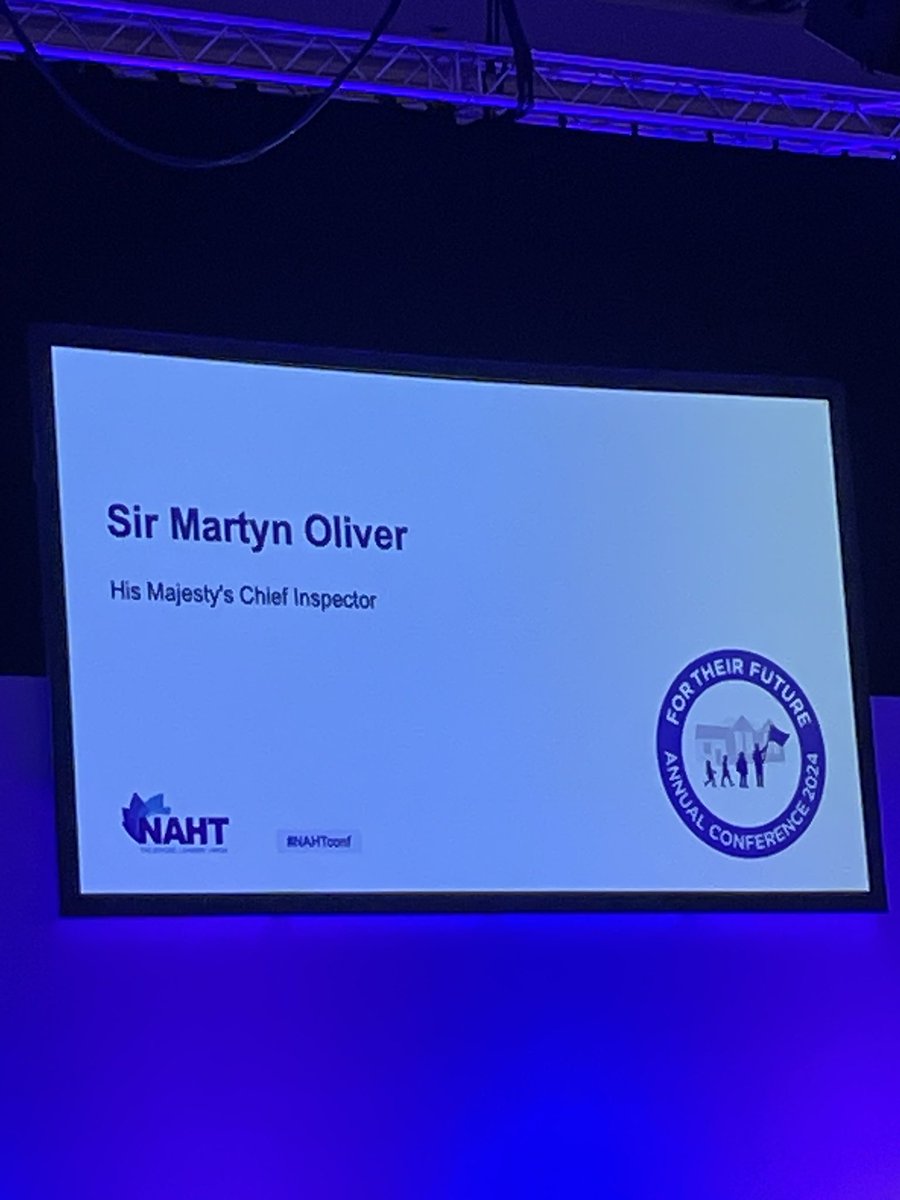 Breaking News…… from September ungraded inspections WILL NOT include ‘deep dives’ so 40% of planned inspections will not have deep dives. @NAHTnews #NAHTConf @chrisdysonHT @PaulGarvey4 @HeadsUp4HTs @Headteacherchat @tes @NEUnion @educationgovuk
