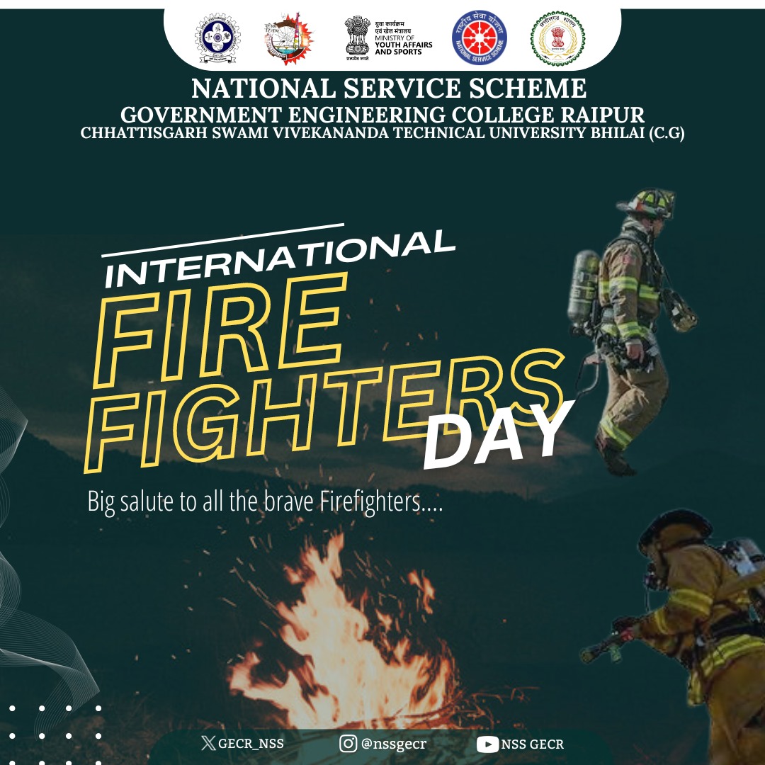 Jay Hind 🇮🇳 International Firefighters' Day (IFFD) is observed on May 4, in order to honour firefighters for their service internationally, remember firefighters who lost their lives during service and to commemorate firefighters killed in the September 11 attacks. @YASMinistry