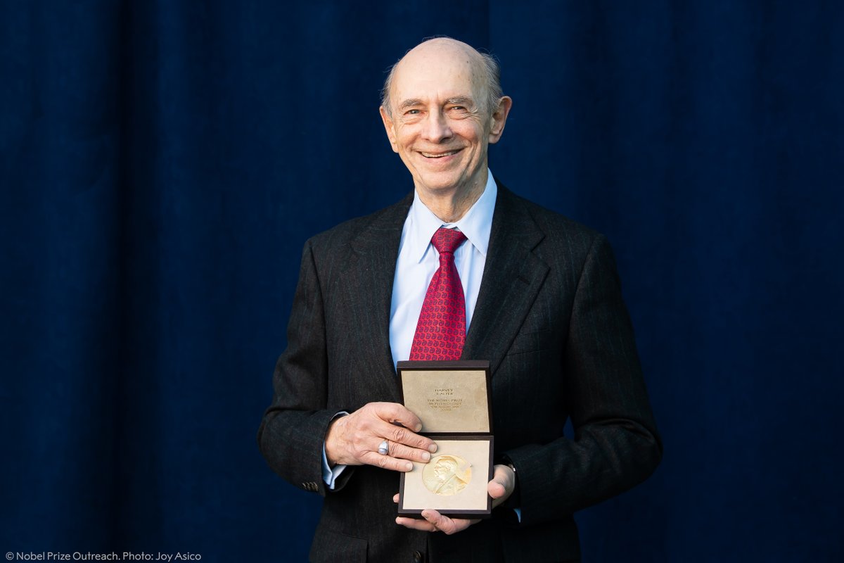 “Toward the end of my senior year I received a letter that was the fulfilment of my life’s dream, an acceptance letter to Rochester Medical School. Only at the birth of my children did I ever experience equal elation.” - laureate Harvey Alter. Read more: nobelprize.org/prizes/medicin…