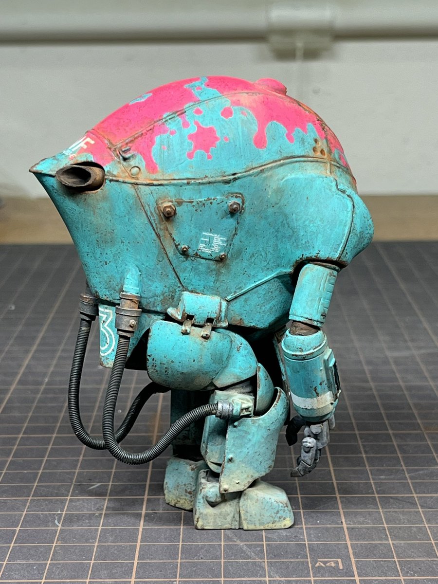 Armored Fighting Suit Prototype
1/20 sculpture
by katoya
@katoya01

#Art #sf3d #マシーネン #マシーネンクリーガー #maschinenkrieger #maschinen #mak #kowyokoyama #横山宏