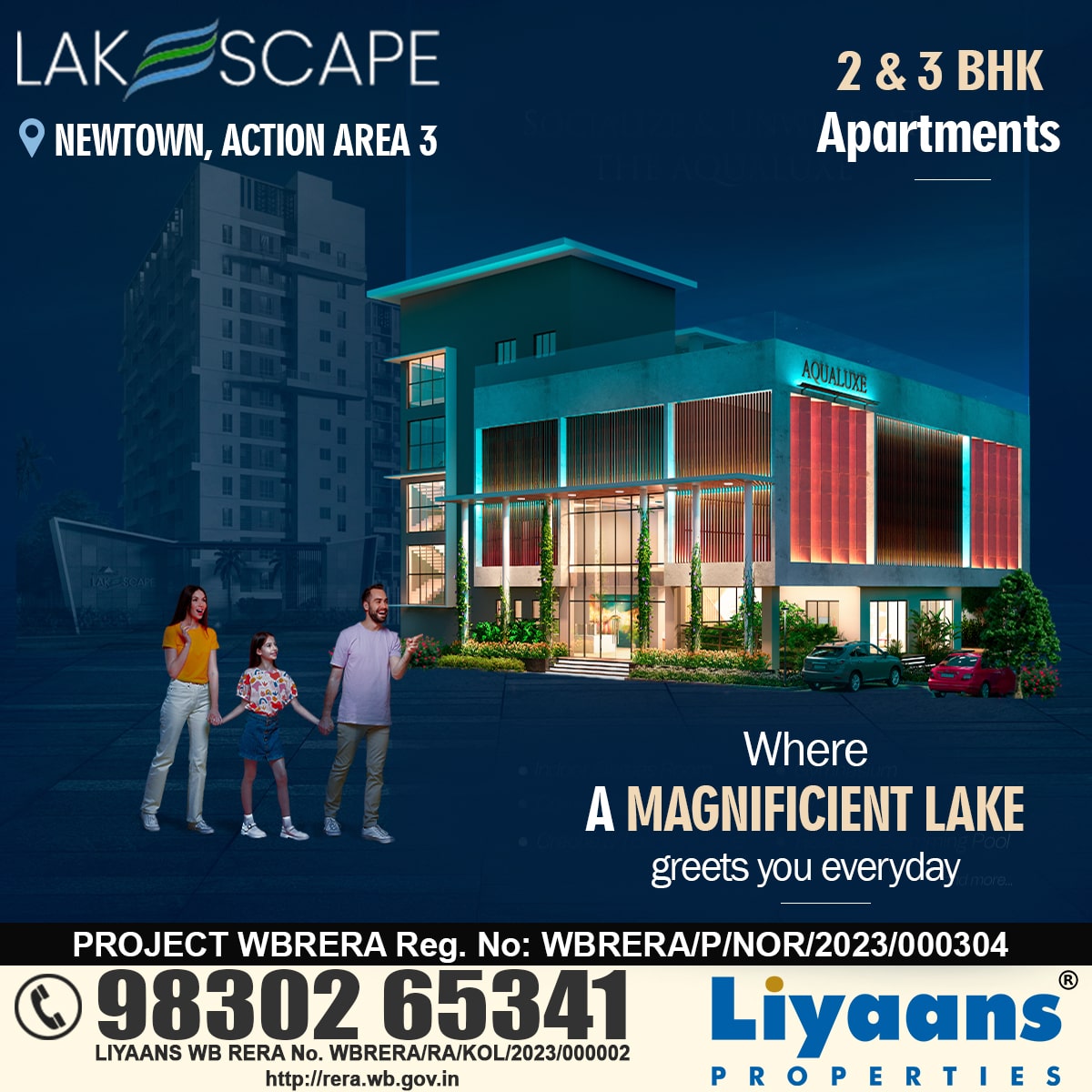 Elevate your living experience at Merlin Lakescape, a luxurious 2/3 BHK apartment development in the heart of Newtown, Kolkata. Call us for more details 9830265341 or visit: bit.ly/3UrVDiD

#MerlinLakescape #LuxuryLiving #ModernApartments #NewtownKolkata #PrimeLocation