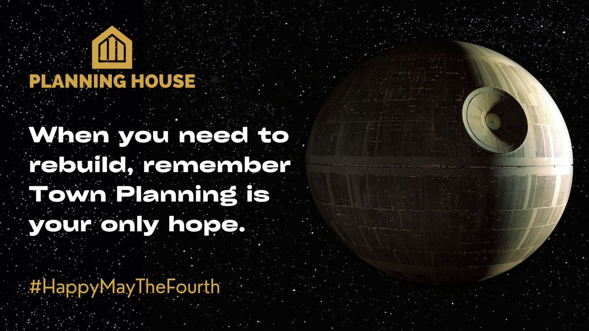 When the Death Star turns your plans upside down, remember, #TownPlanning is your only hope! Whether you're rebuilding a galaxy, a neighbourhood, or a home, we have the blueprints for success. May the Fourth inspire your most ambitious projects! 🛸💫

#MayThe4thBeWithYou