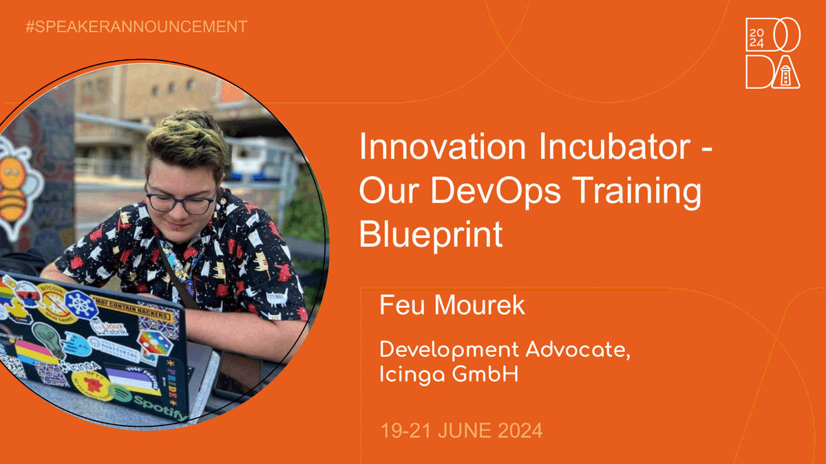 At #Devopsdays this June Feu Mourek will share how at <a href="/icinga/">Icinga</a> they structure their three year traineeship program, taking new colleagues from total beginners to competent professionals! devopsdays.org/events/2024-am… <a href="/the_feufeu/">Feu</a>