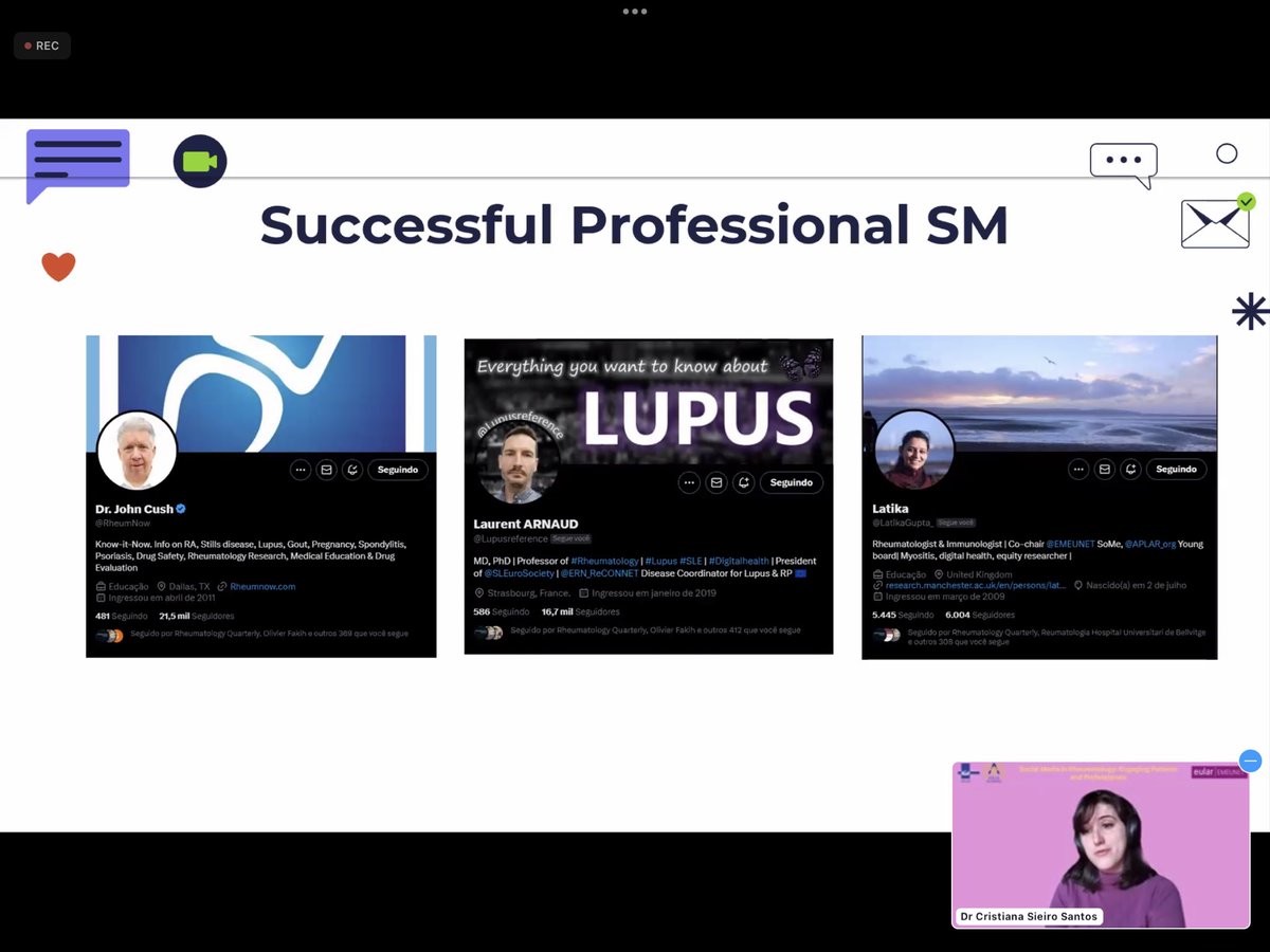 Why social media🙂?? There are advantages and also risks⚖️ 👉Keep it human🫶and of course professional☺️✨ Thank you for mentioning my name @LatikaGupta_ 🥰🎉 I really enjoyed this first collaborative webinar🙌