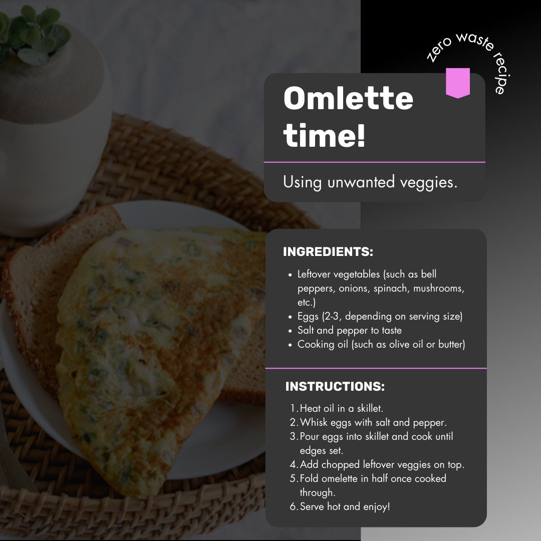 Turn your leftover veggies into a delicious feast with our simple veggie omelette recipe!🥚🥦🍅

Don't let those produce odds and ends go to waste –
whip up this quick and nutritious meal in minutes.

#LeftoverVeggies #ZeroWasteCooking #HealthyEats #JointHealth #Stretchology