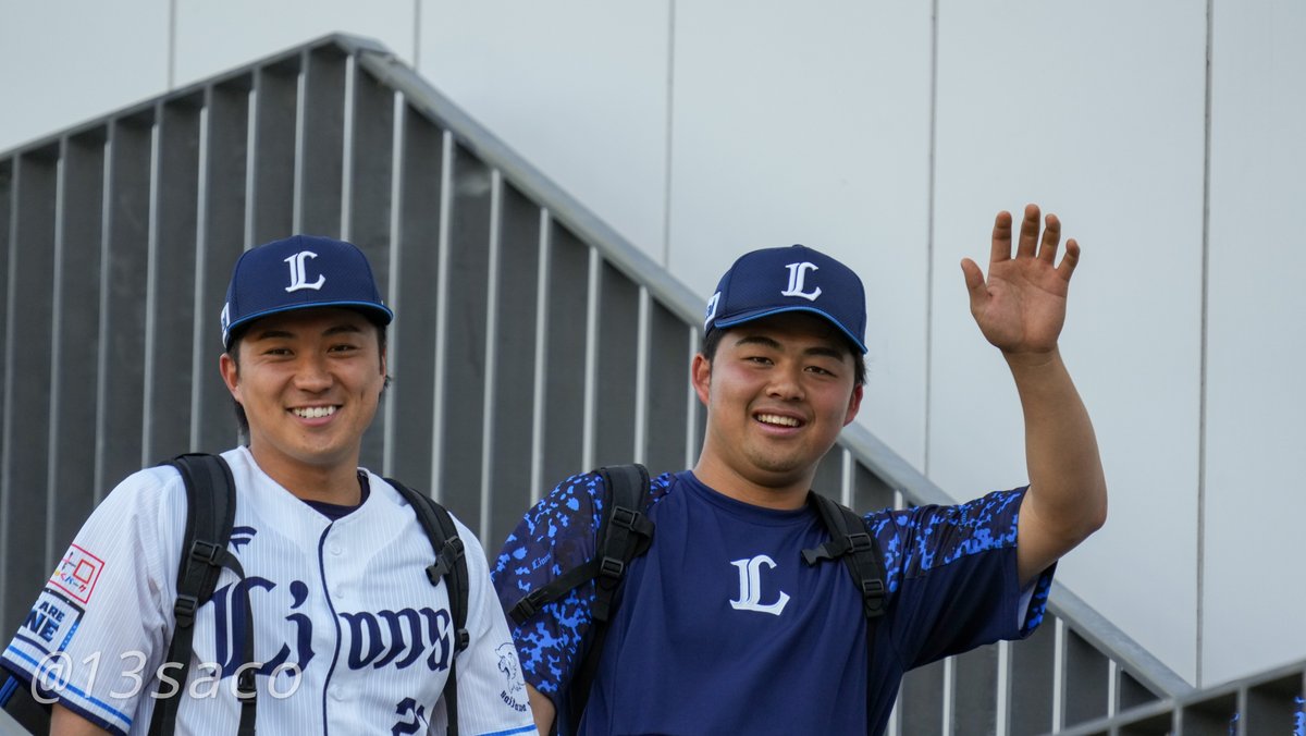 西武二軍
トレセンに引き上げる #豆田泰志 #糸川亮太
#seibulions
#lionsfarm