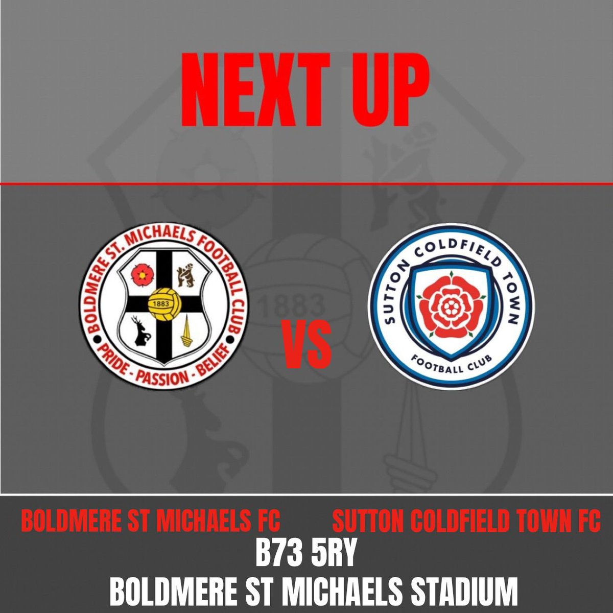For the last time in the 23/24 season.

Boldmere St Michaels Women v Sutton Coldfield Town 

⏰2pm kick off 

🥳Family fun day from 12.30pm 

📍Boldmere Community Stadium 
B73 5RY

#upthemikes
#fawnl