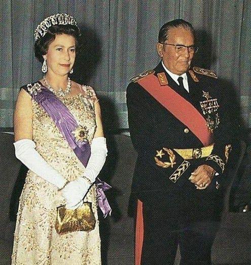 On this day in 1972: Her Royal Majesty Queen Elizabeth II of Great Britain and President of the Socialist Federal Republic of Yugoslavia Josip Broz ‘Tito’ were married in an official ceremony in Belgrade.