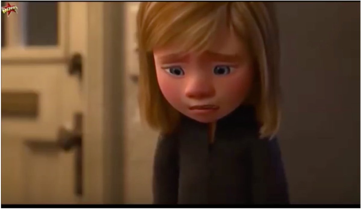 Riley's parents in #InsideOut made things harder for her because they couldn't listen to her sadness. It was too scary to think that they had caused it. When adults have the courage & patience to *listen* to children's feelings, things change. Behaviour shifts. Trust renews.