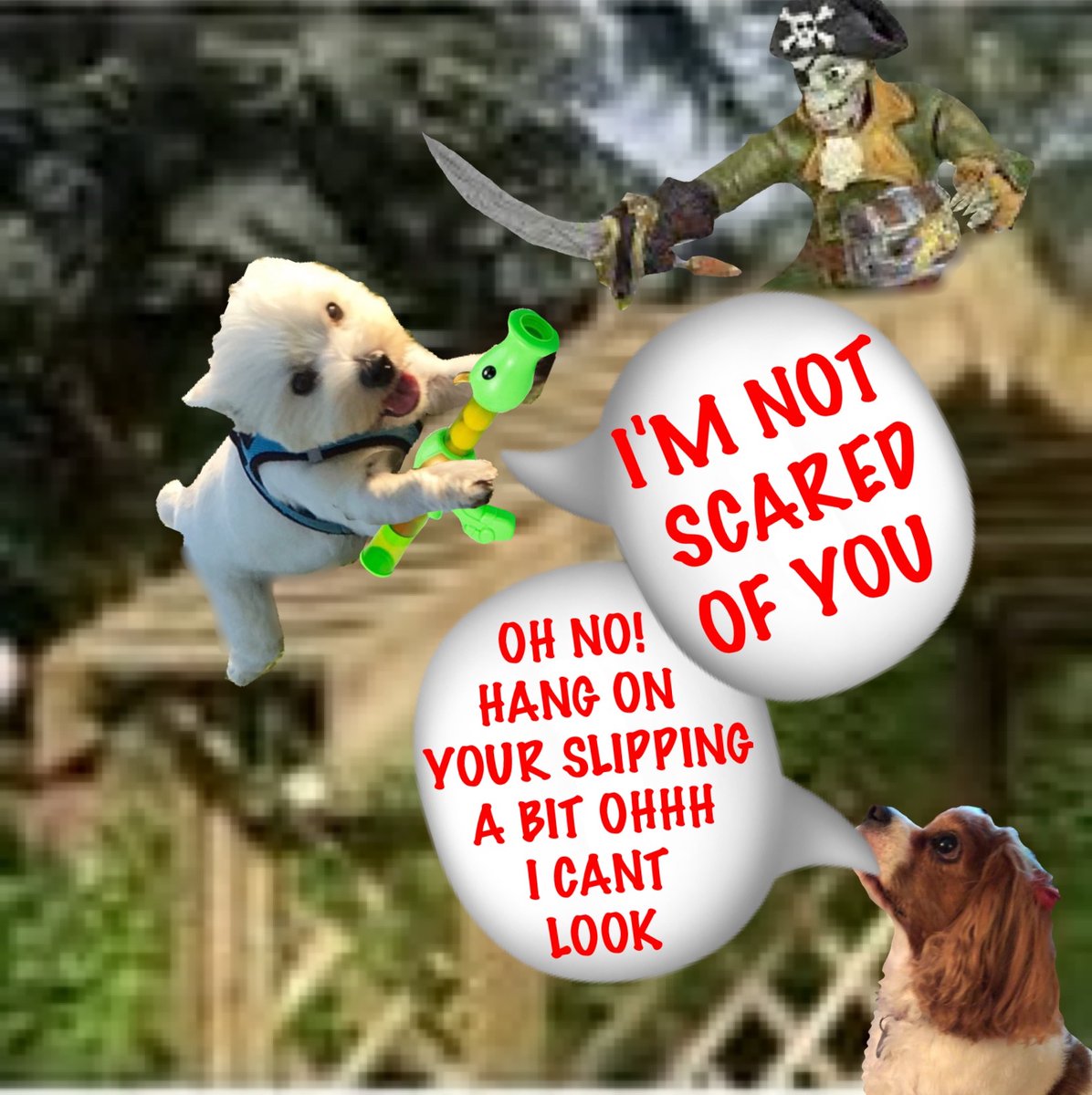 6 #zzst 🌺🌻🌹💐🌷🪻🪷🌸🌼🌺🌻🌹💐🌷🪻
OH NOOOOO......
PHEW HE GOT A GRIP JUST IN TIME TO FIRE..... 

PHEW SO GLAD HE DIDNT FALL OFF