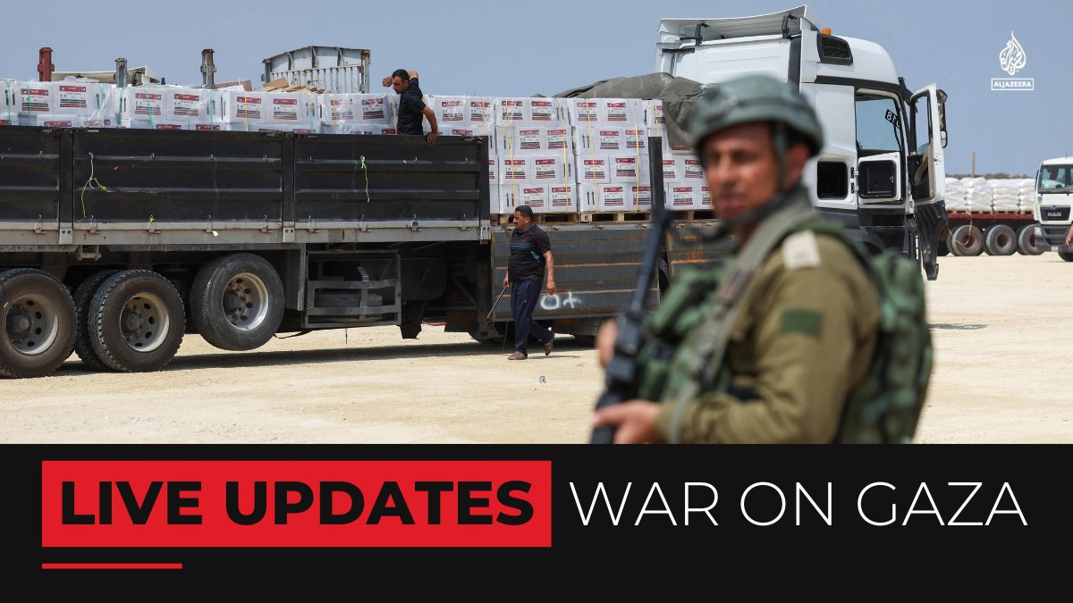 Dozens of Democratic lawmakers in the US have written a letter to President Joe Biden saying that ongoing Israeli restrictions on humanitarian aid entering Gaza “call into question” their compliance with US law. 🔴 LIVE updates: aje.io/yibtyq