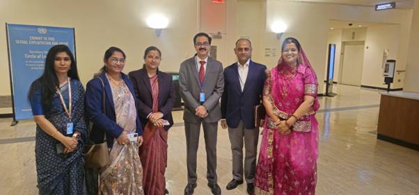 ➡️ Elected Women Representatives of Panchayati Raj Institutions participated in CPD57 Side Event titled “Localizing the SDGs: Women in Local Governance in India Lead the Way” at New York on 3rd May 2024 

➡️ Powerful voices of amazing women leaders resonated at the #UnitedNations