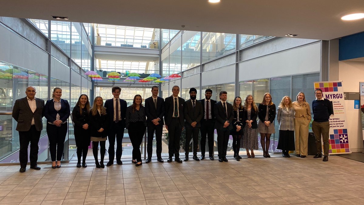 RGU's Law School recently hosted the National Negotiation Competition Scottish finals. Teams from around Scotland competed in front of a former Sheriff, Aberdeen law firm solicitors, and a negotiator. Congrats to Strathclyde who will now compete at Brazil's international final👏