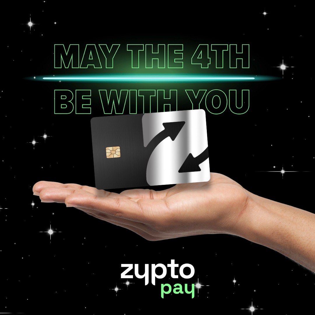 Unlock the power of the Force with our custom-made Zypto Metal Card featuring a Star Wars theme! Use it to pay with crypto at Star Wars conventions, cinemas, and beyond. May the Force be with you wherever you go! Visit zypto.com for more info. ✨💳 #Zypto…