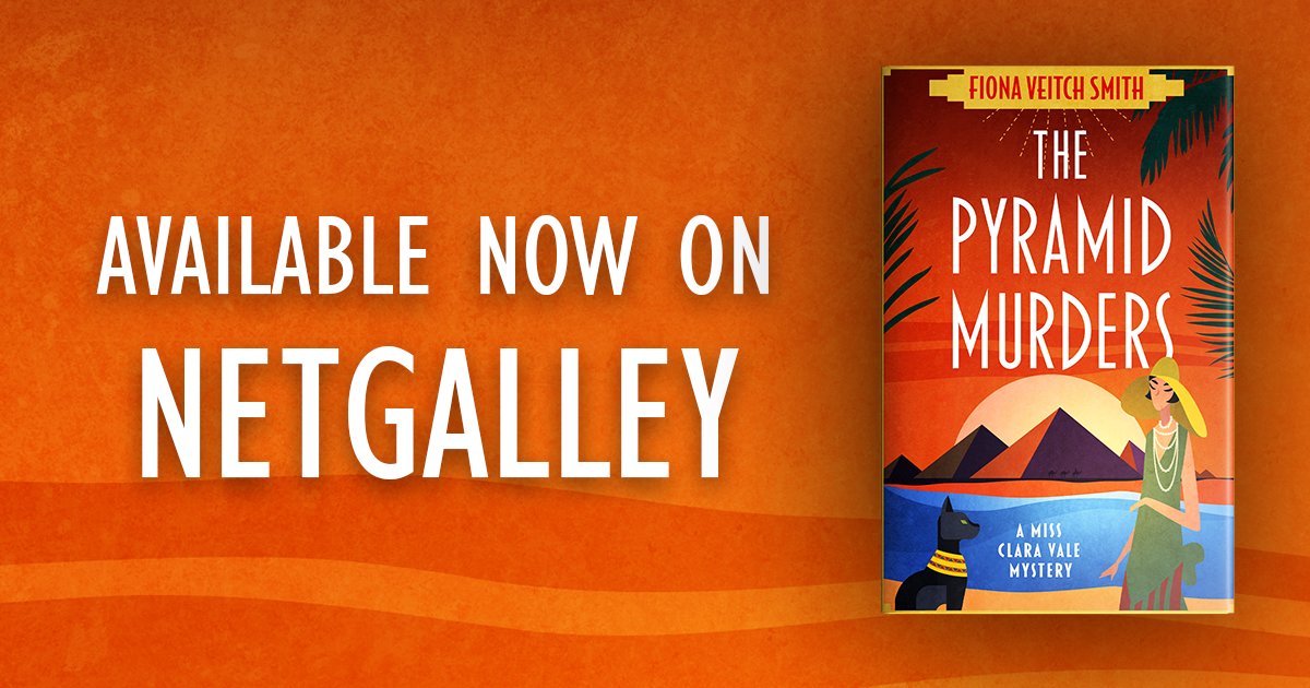 Miss Clara Vale returns in a hot new case...🌴 'The Pyramid Murders' by @fionaveitchsmit arrives on 13th June! Request your copy now on NetGalley: loom.ly/EBha7B0