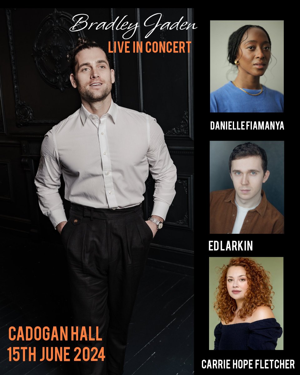 LAT TEN TICKETS!
SATURDAY 15TH JUNE 
CADOGAN HALL 
cadoganhall.com/whats-on/bradl…