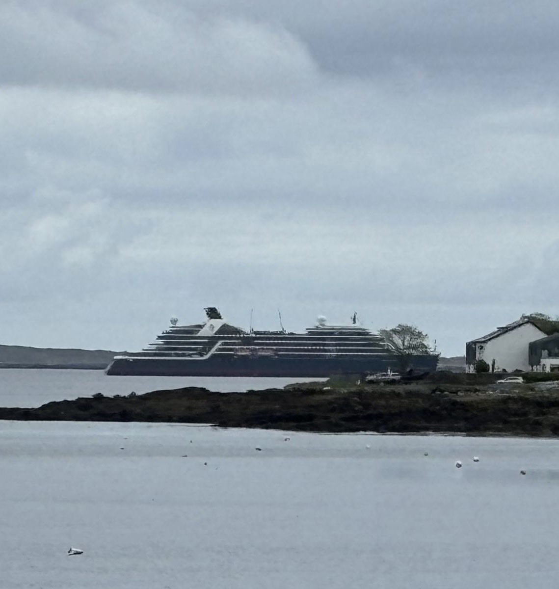 Roundstone Bay becoming a cruise liner destination? Gasp!