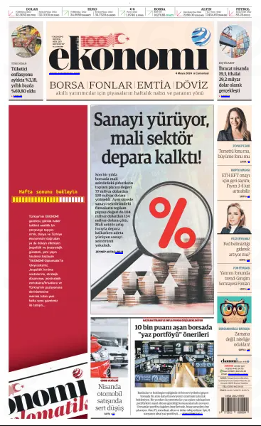 SERAPSRMEL's tweet photo. Bugünkü Ekonomi gazetesindeki yazım...
"Yaz portföyüyle dengeye dönüş"
https://t.co/4BBWJXu7aq https://t.co/LgiPB7bVzm