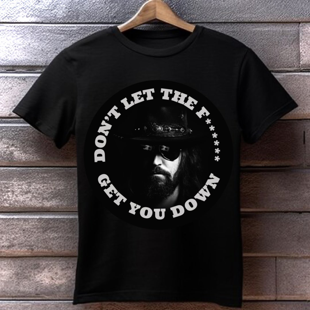 DON’T LET THE F******* GET YOU DOWN T-SHIRTS! To celebrate ‘Don’t Let The F****** Get You Down’ being included in @ClassicRockMag’s ‘Hot List’, we’ve got a brand new t-shirt design up for pre-order! These will include the full 2024 tour dates on the back, and can be ordered…