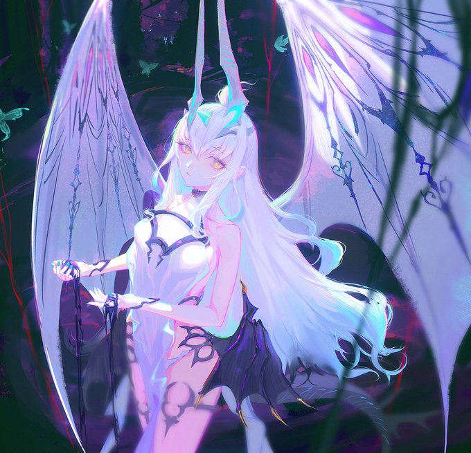 『FGO メリュジーヌ(妖精騎士ランスロット)/illust:rioka』 FGO】メリュジーヌ(妖精騎士ランスロット)の評価｜宝具・スキル