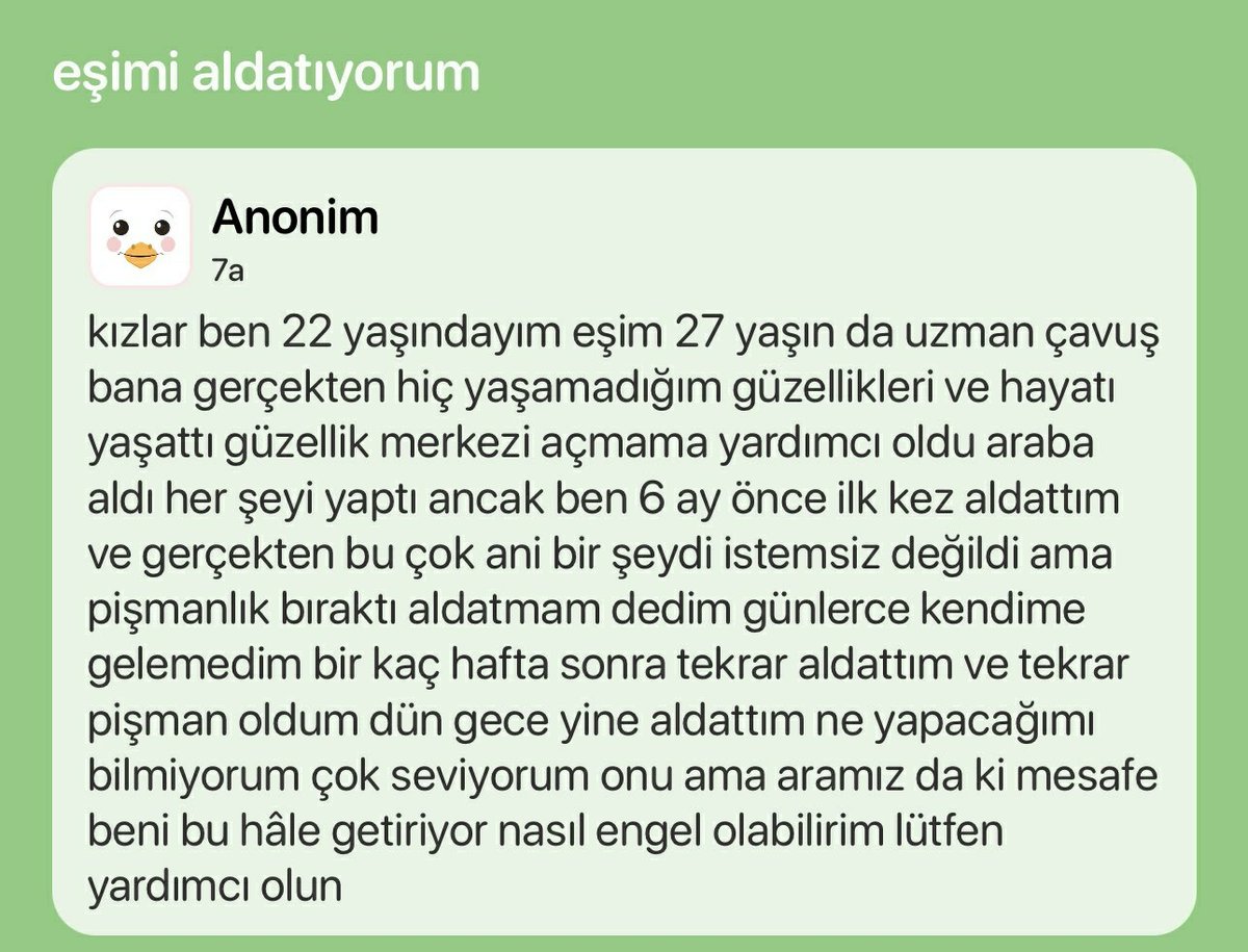 Eşimi aldatıyorum itirafı sosyal medyada gündem oldu. Siz bu konuda ne düşünüyorsunuz?