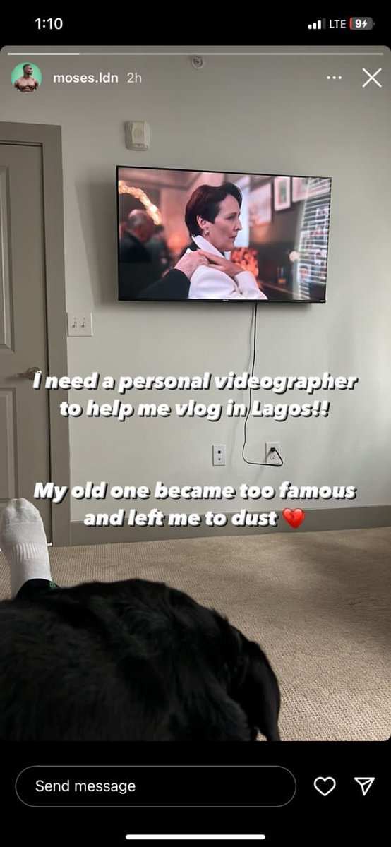 Hi everyone, I need your help with something. Please read through. @Mosesldnn posted on his ig story that he needs a mobile videographer to help him vlog in Lagos. I want everyone to please tag him here and recommend me🥹 Please help me😩