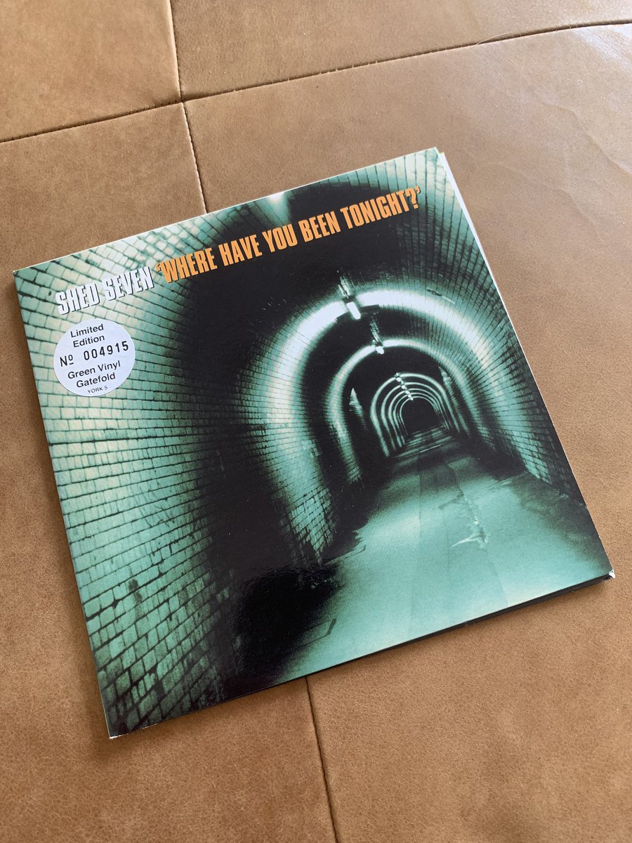 Buzzing this has arrived today! 

Let’s get it on in @7_E_V_E_N tonight. 

#Shed7 #shedhead #vinyl #WhereHaveYouBeenTonight 
@shedseven
