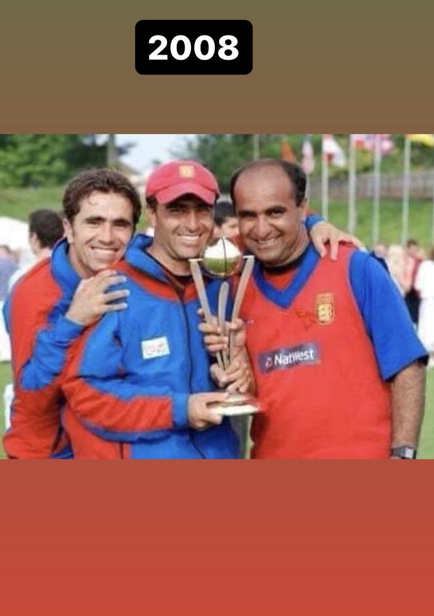 Our cricket journey is continues from my legends Brothers and still Alhamdulilah @TajMalokAlam @karimkhansadiq @Hasti666