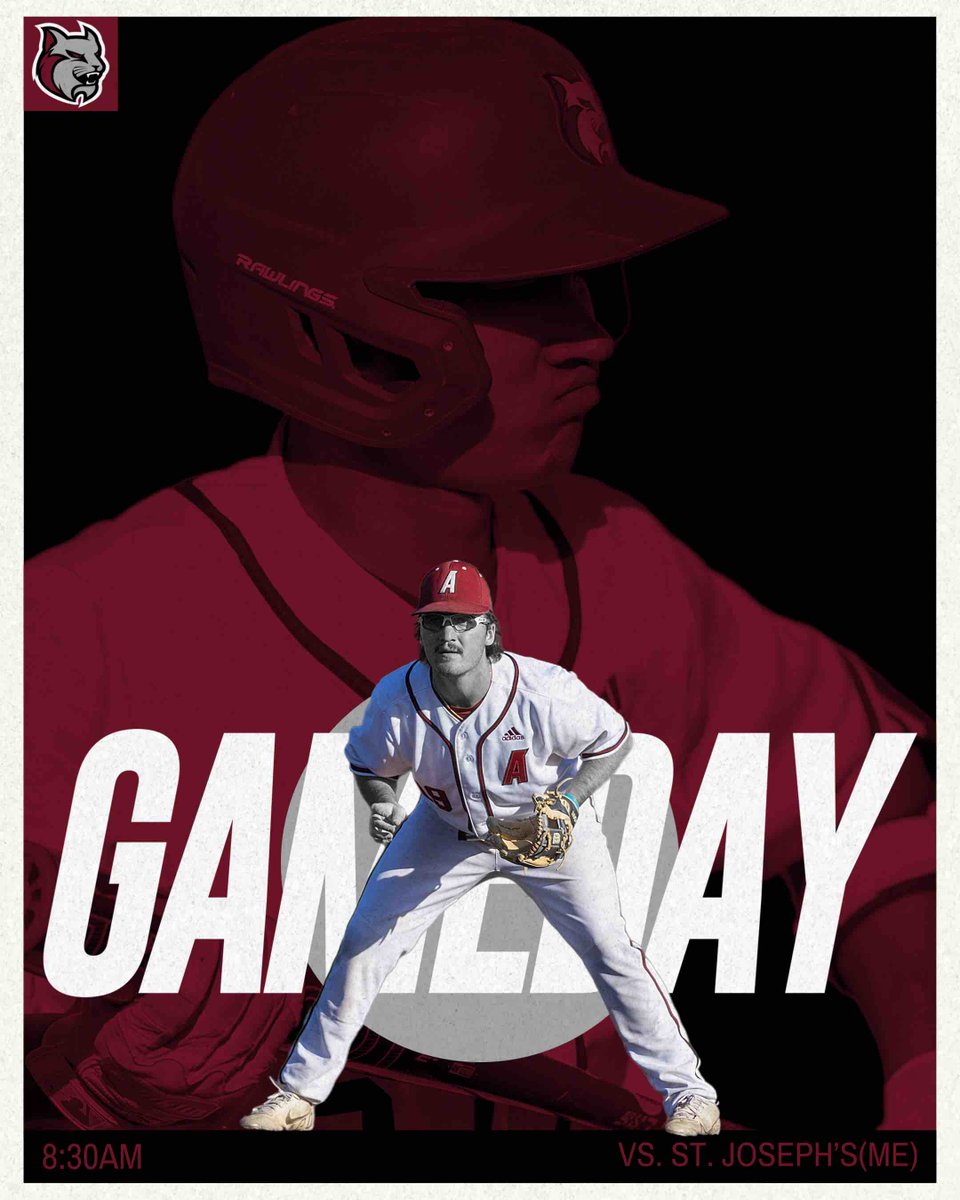 ⚾️GAMEDAY⚾️ Baseball is set to open the day with the Monks of St. Joseph’s(ME) for game two of the GNAC tournament! Opening pitch is set for 8:30am with the winner of this game moving on to play at 3:00pm this afternoon! Tournament central: ow.ly/ziK350RwqaL