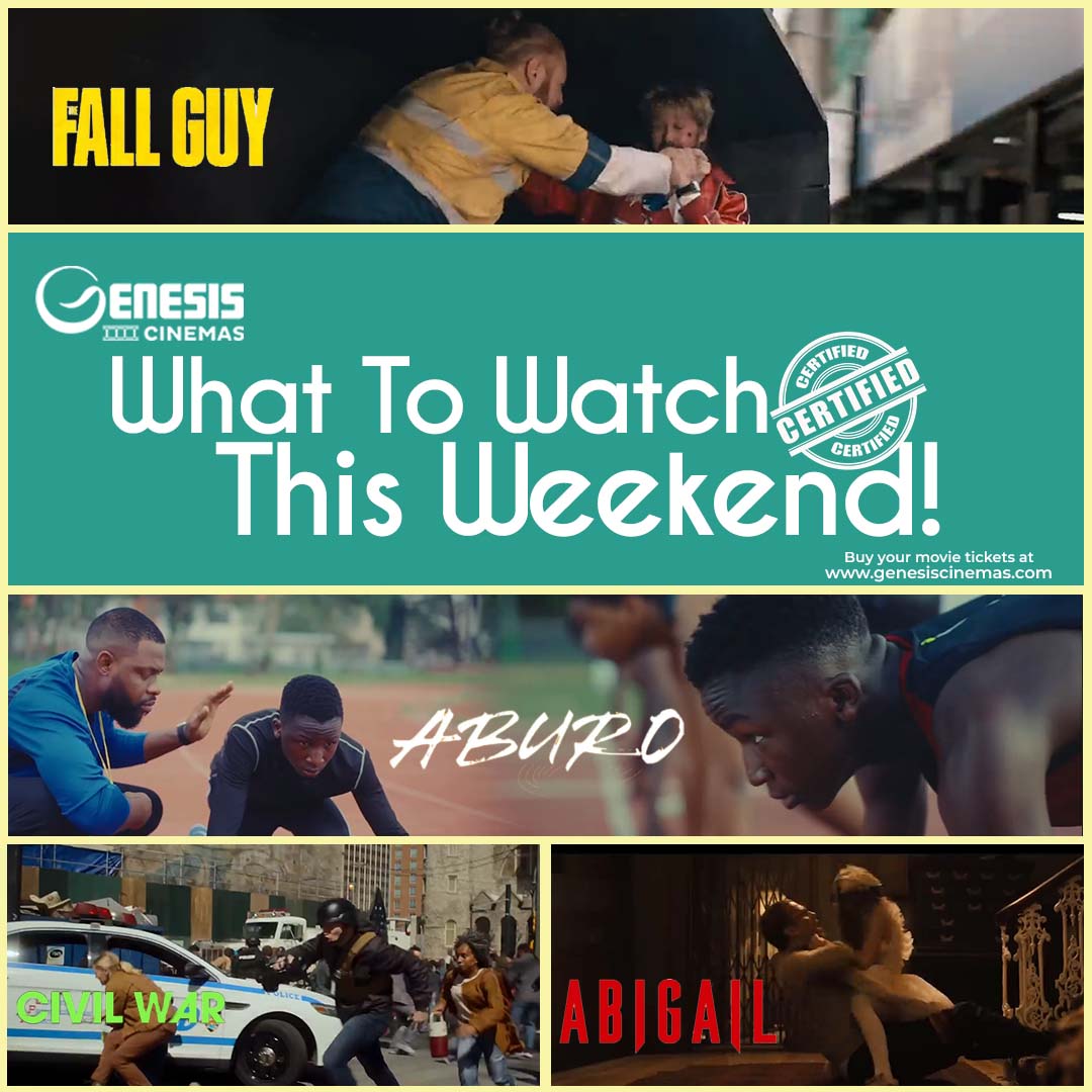 What are you watching this weekend 🍨🎟️🍿💃🏿
.
.
Get your tickets NOW
.
.
#gensiscinemas #genesisshenanigans #nowshowing