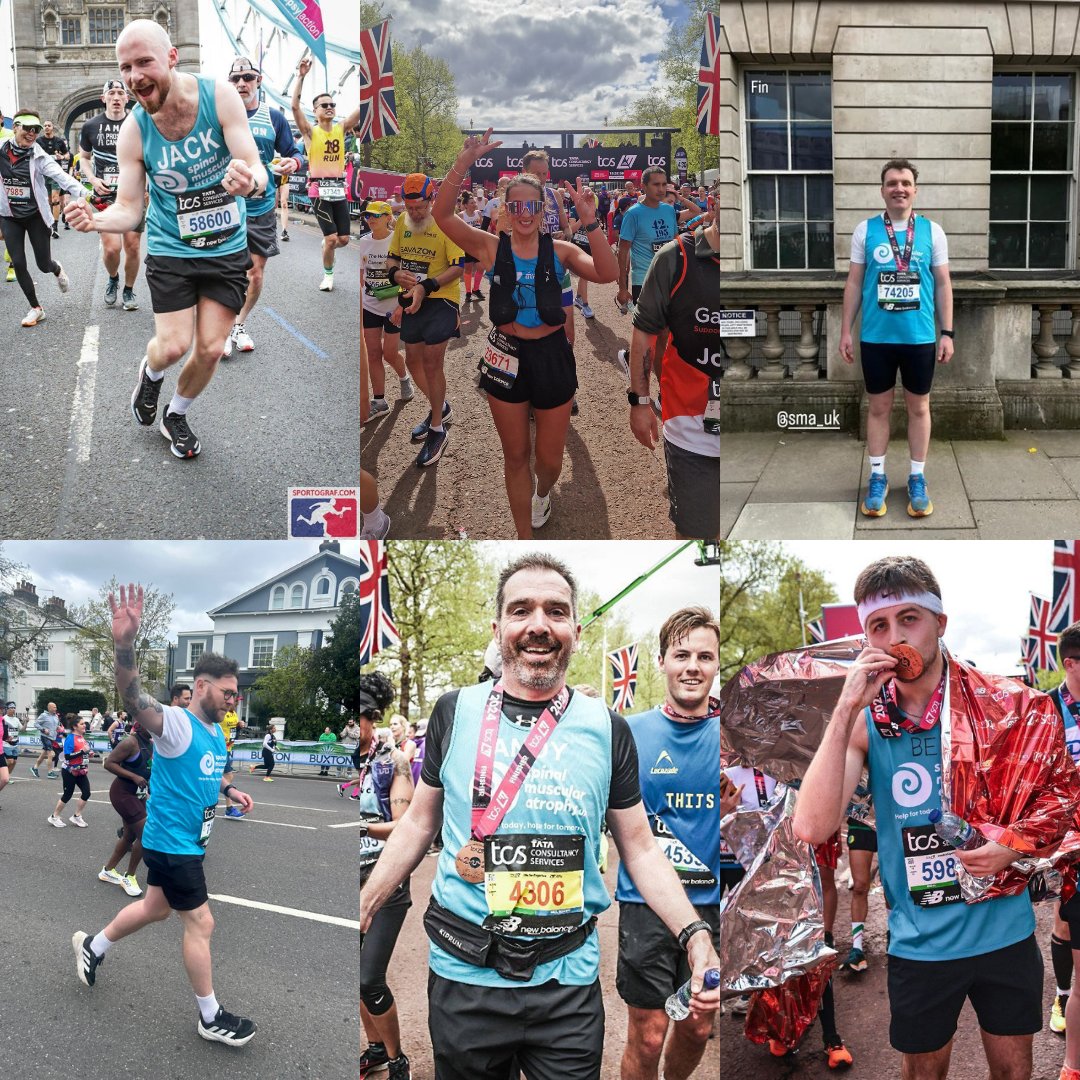 Thank you to the incredible fundraisers who completed the London Marathon last weekend!🤩 They have raised an amazing total of over £30,000 for SMA UK as well as helping to raise awareness. Applications for our 2025 charity places are open now: bit.ly/44t2vAA