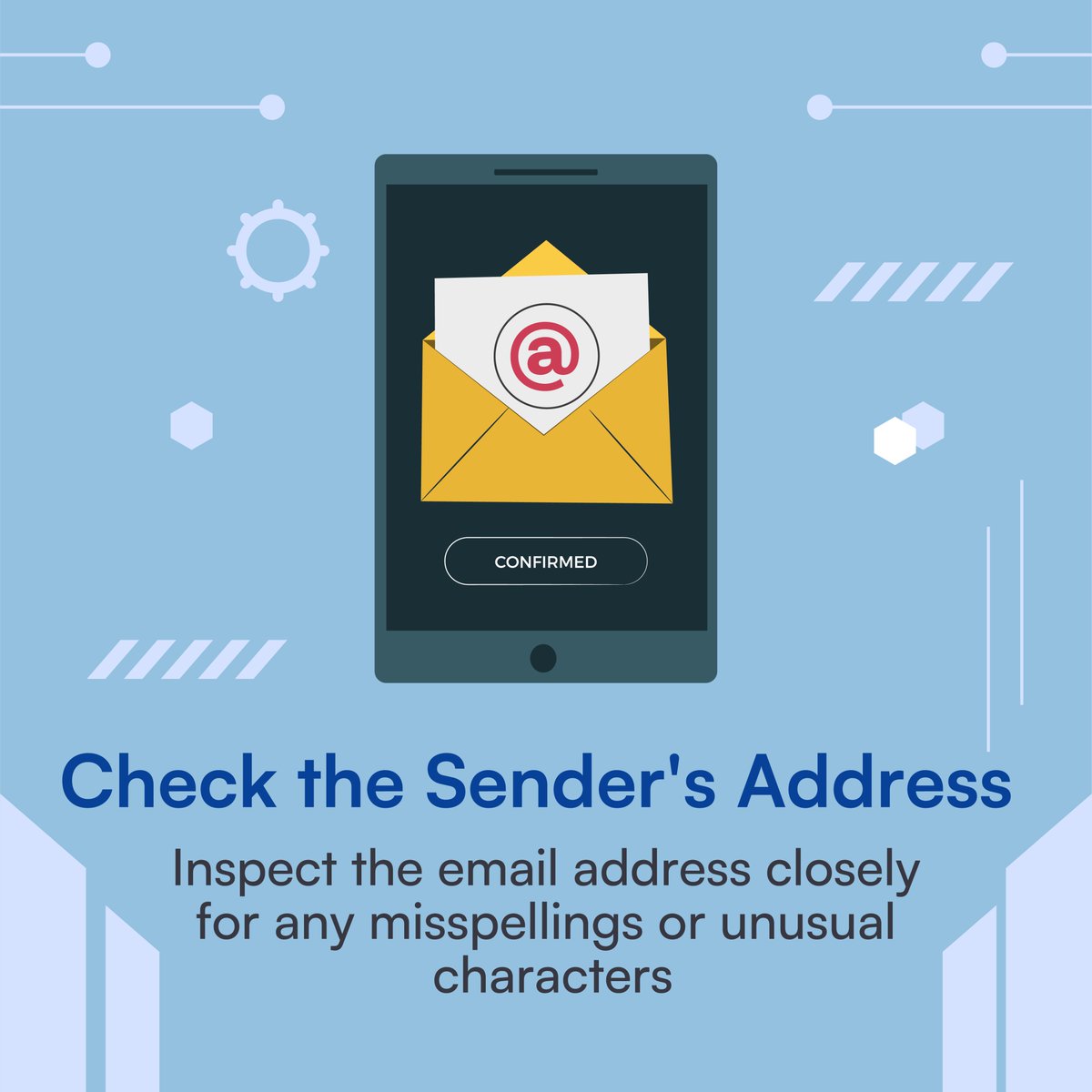 VareliTecnac's tweet image. Phishing emails are on the rise, but you don&apos;t have to fall for them. Educate yourself and stay one step ahead.

#itsecurityservice #itsecuritysolutions #itsecuritycompany #itsecurityserviceprovider #itsecurityservicescompany #itsecuritymanagement #itsecurityspecialist