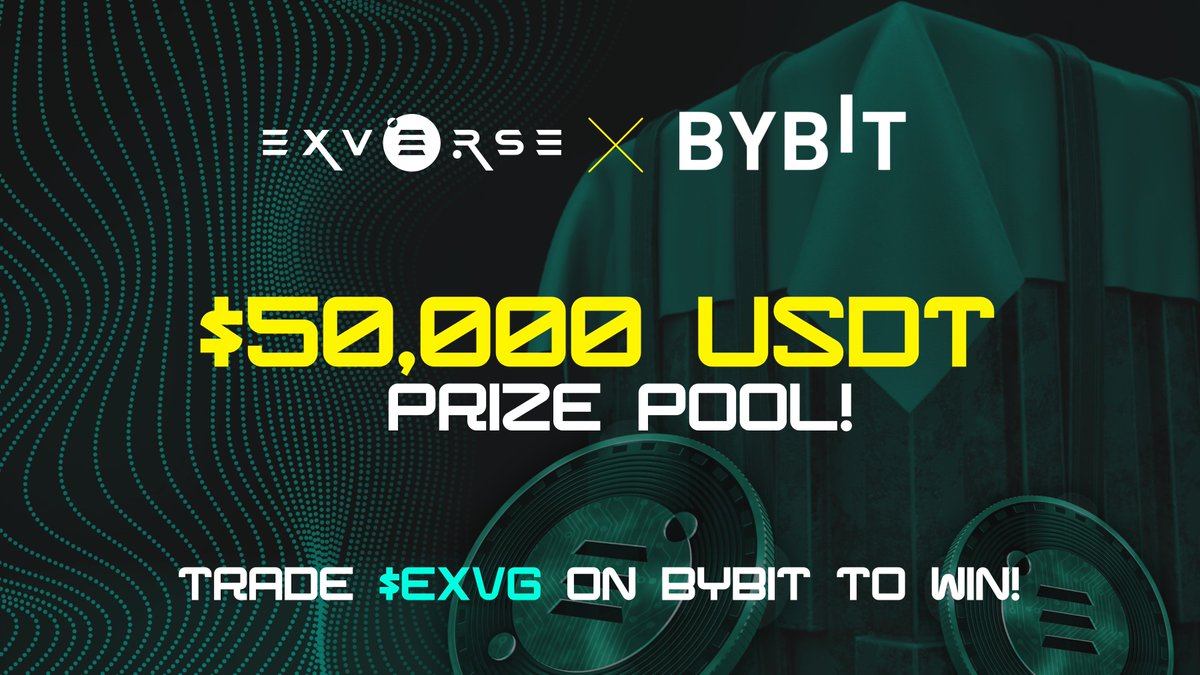 Only 4 days left to seize your share of the 50,000 USDT prize pool on @Bybit_Official ! 👉 Join now before it's too late: partner.bybit.com/b/listingexvg $EXVG #Exverse