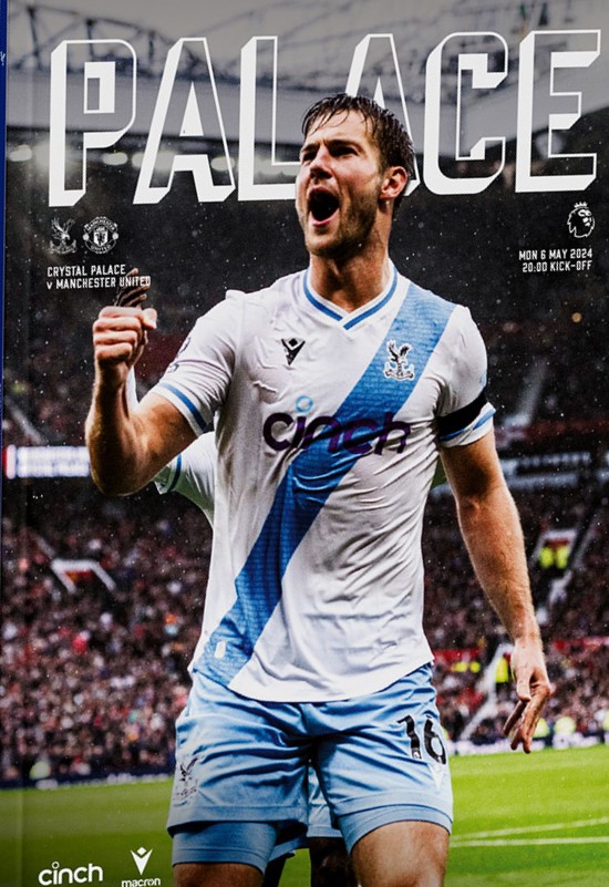 Crystal Palace vs Manchester United on Monday The official match programme costs £3.50 #MUFC #PremierLeague